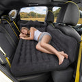 DikaSun Deep Black Back Seat Car Air Mattress for SUV & Van Camping Bed with Pump