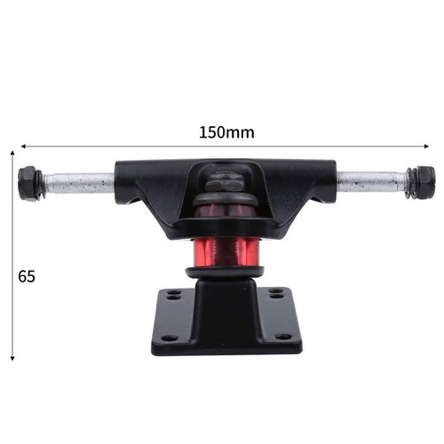 Wytino Skateboard Truck,2pcs Skateboard Trucks Combo 3.25inch Wheels ABEC Longboard Skatebaord Accessory(1#)