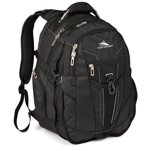 High Sierra XBT Business Laptop Backpack - One Size, Black