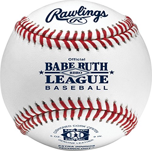 Youth Baseballs - Rawlings Babe Ruth League Tournament Grade 12 Pack