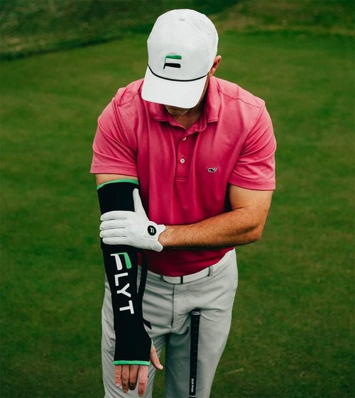 FLYT Chipping Sleeve - Train Your Short Game - Golf Training Aid Focusing on Helping Golfers in Controlling Speed and Power Using Their Bodies for Improved Consistency and Results!