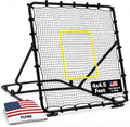 Baseball Rebounder Net 4x4.5 ft with Adjustable Angles - Practice & Training Equipment
