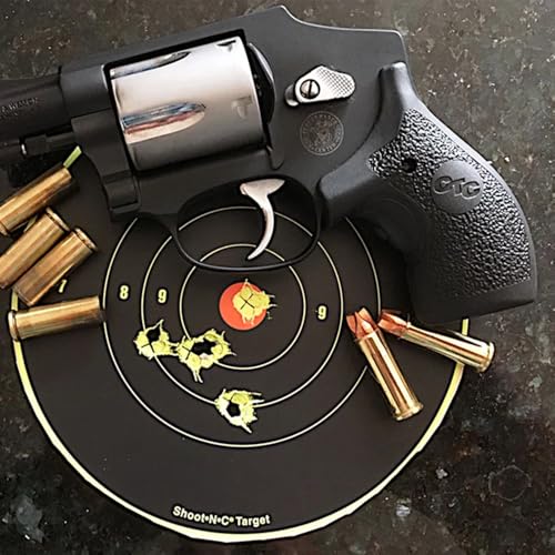 Crimson Trace LG-105 Lasergrips for Smith & Wesson J-Frame Round Butt Revolvers Black