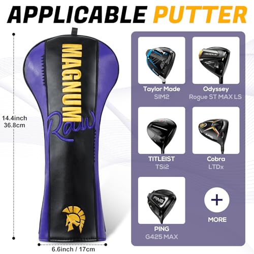 Golf Headcovers for Drivers - Funny Golf Club Cover with PU Leather - Driver Variation