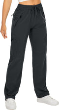 Skiennix Women's Hiking Pants - Quick Dry, Lightweight, UPF 50 | Travel & Golf Cargo with Zipper Pockets