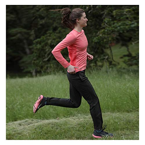 SportHill Women's Voyage Medium Weight Running Pants Black Large Petite