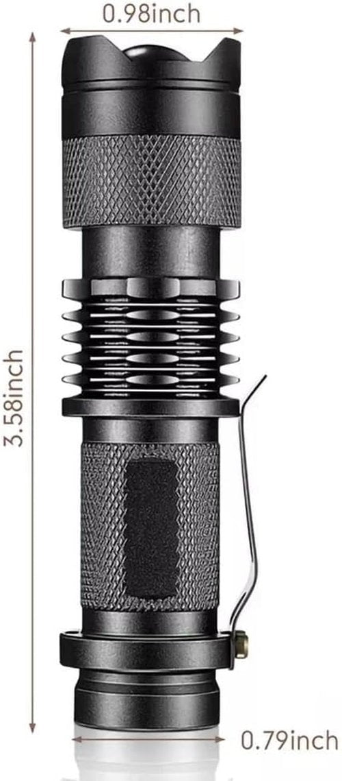 KOMI LED Flashlights - High Lumens 5-Pack | Waterproof & Adjustable Focus for Outdoor Use