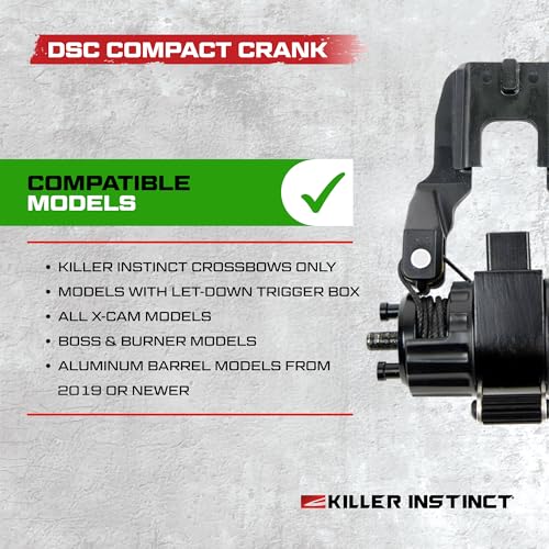 Killer Instinct Crossbow Silent Crank System | Compact & Quick Setup