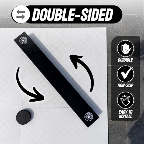 Hockey Rebounder Training Aid - 24 Inch Passing & Shooting Practice Equipment