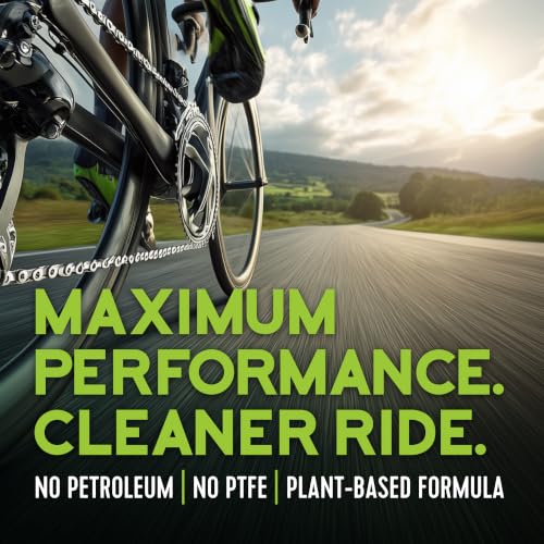 Dry Bike Lubricant & Degreaser - Eco-Friendly Plant-Based Chain Cleaner (Pack of 1)