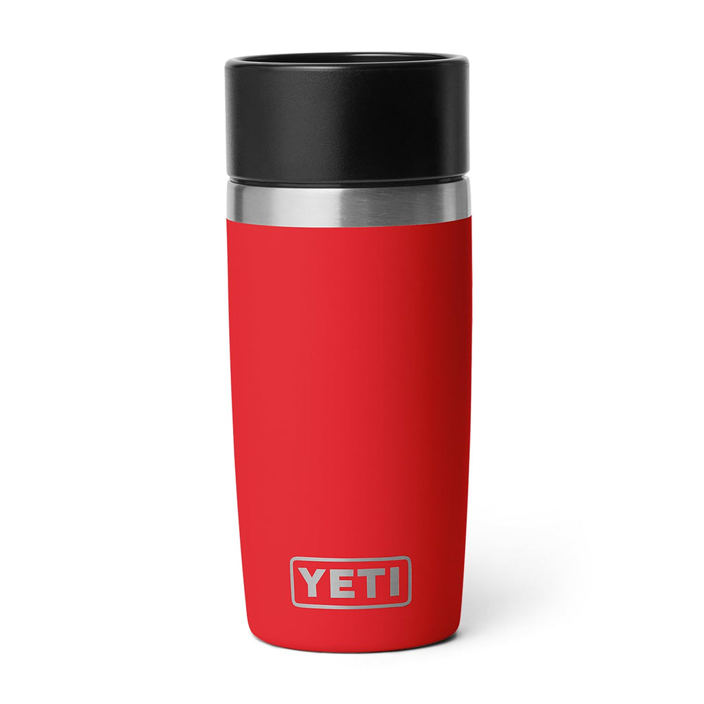 YETI Rambler 12 oz Travel Bottle, Stainless Steel, Vacuum Insulated with Leakproof Commuter Cap, Rescue Red