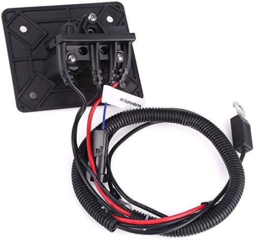 Dr.Acces Golf Cart 48V Delta-Q Charger Receptacle for EZGO RXV Carts 2008+Replace OEM#602529