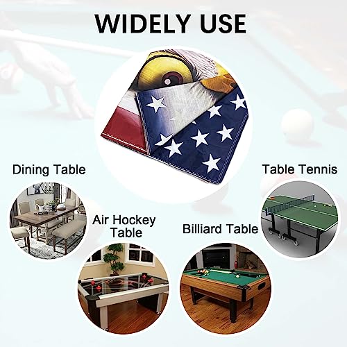 Pool Table Cover 8ft Waterproof Dustproof Indoor Outdoor Billiards Accessories
