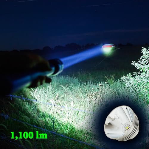 Lumencraft 1100 Lumen LED Conversion Kit for Maglite Flashlights - 3 Mode C/D Cell Replacement Bulb