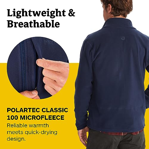 Men's Reactor Polartec Fleece Jacket XX-Large Arctic Navy Lightweight Warm Coat