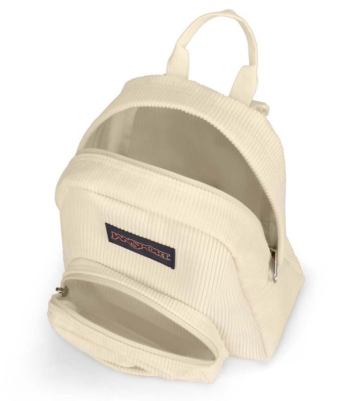 JanSport Half Pint FX Mini Backpack - Ideal Day Bag for Travel & Sightseeing - Coconut Corduroy