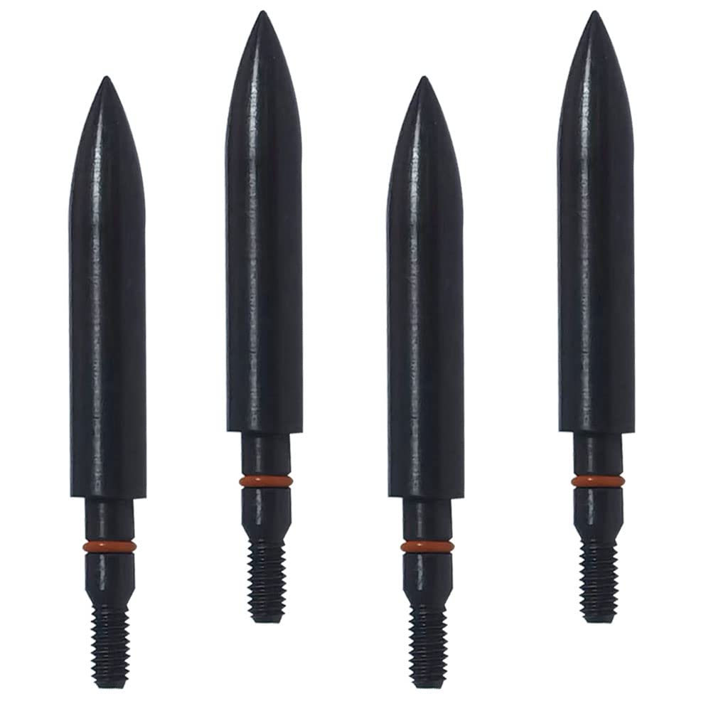Field Points arrowheads 250 Grains Archery Field Points, 5/16" Steel Screw in Archery Field Tips and Broadheads (1 Dozen 12 PCS)