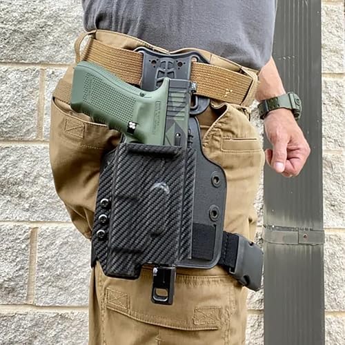 Black Drop Flex Adapter and QLS 19 22 System Kit for Tactical Holsters