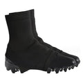 VEAREAR Football Spats Cleat Covers, 1 Pair Football Spats for Cleats, Non-Slip Cleat Sleeves for Soccer, Baseball, Softball, Fit for Youth, Adults (Black)