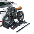Iron Deer Foldable Ebike Bike Rack with Ramp - 200 lbs Capacity for Fat Tire & Electric Bikes
