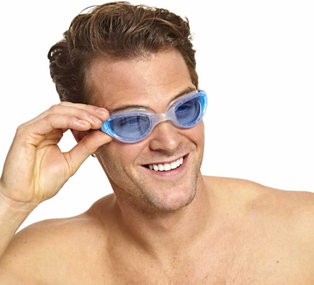 Zoggs Phantom 2.0 Swimming Goggles - Anti-Fog UV Protection & Wide Vision Lens | Quick-Adjust Design