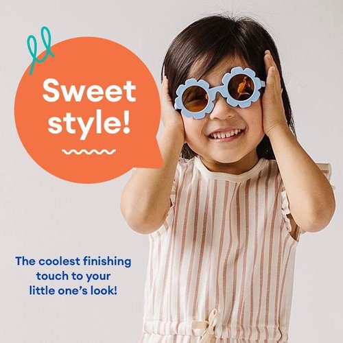 Babiators Originals Round: Peachy Keen | Amber Lens | Ages 3-5