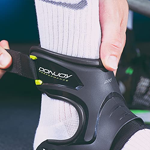 DonJoy Performance POD Ankle Brace Small Right Black - Support for Sprains & Stability
