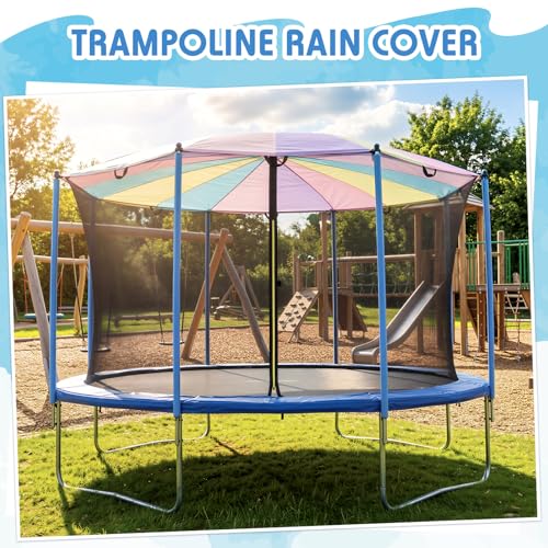 Children’s 16 Ft Colorful Parachute Toy Play Tent Game with Handles