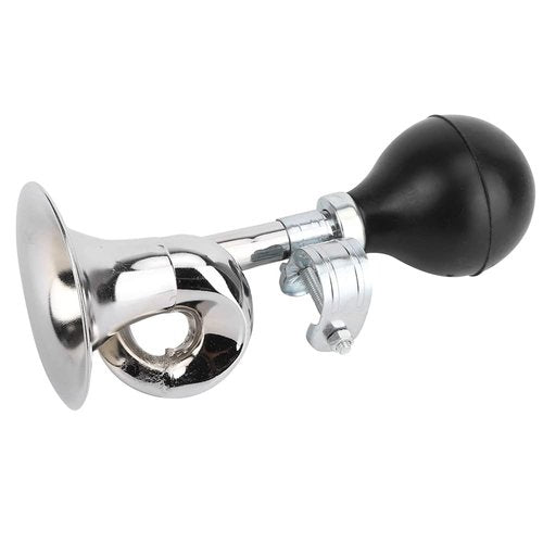 Bike Horn, Super Loud Classic Bugle Horn Alloy Retro Clown Horn for All Bicycle Handle Bar