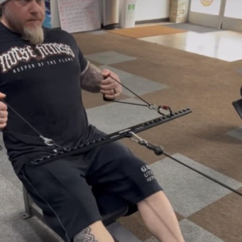 Spiral Strength Handle Bar Black