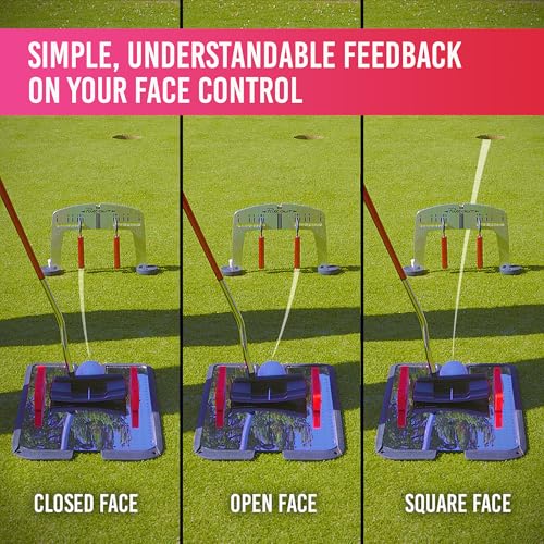 PuttOUT Magnetic Putting Mirror with Adjustable Gate for Golf Training