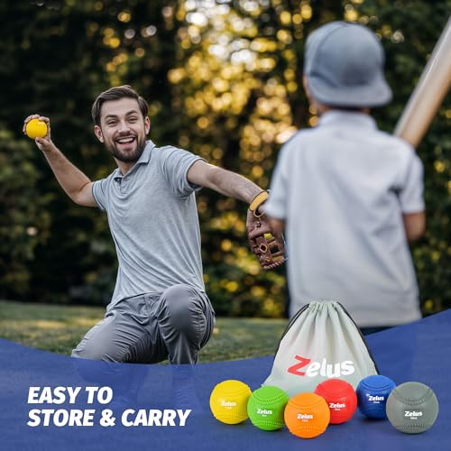 Advanced Training Weighted Baseball Set with Seams - 6 Pack, Includes 3.5 oz. to 35 oz. Balls