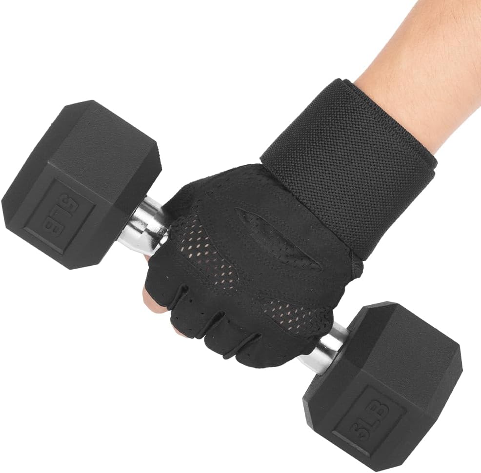 Spartan Gym Gloves - Weight Lifting Gloves with Wrist Support & Breathable Non-Slip Grip | Full Palm Protection for Men & Women