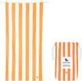 Dock & Bay Beach Towel - Quick Dry & Sand Free - Compact & Lightweight - Large Cabana Ipanema Orange (160x90cm)