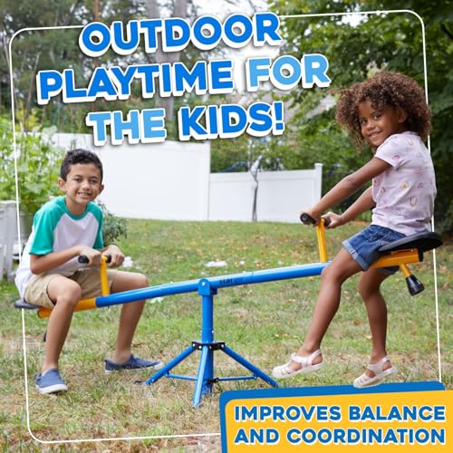 Swivel Teeter Totter for Toddlers & Kids Outdoor Indoor Playground Equipment