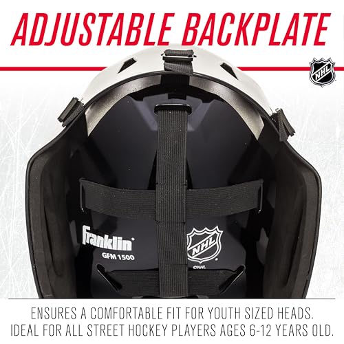 Franklin Sports Anaheim Ducks NHL Youth Hockey Goalie Mask - Street Hockey Mask for Kids