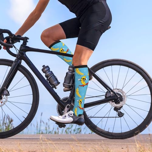 Compression Socks for Women & Men 15-20 mmHg - Supportive Knee Highs