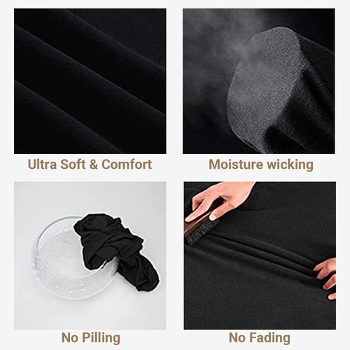 HEROBIKER Thermal Long Johns | Men's Fleece Lined Winter Underwear Set for Skiing & Hunting