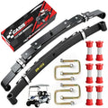 Golf Cart Rear 4-Leaf Spring Kit for EZGO TXT/Medalist 1994-2013 Heavy Duty Suspension