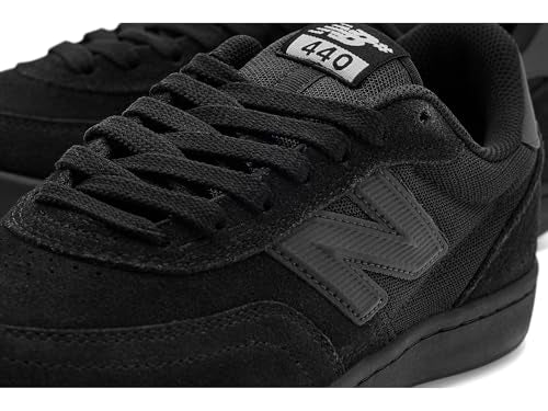 Unisex Skate Shoes 440 V2 by New Balance - 12 Women / 10.5 Men, Black