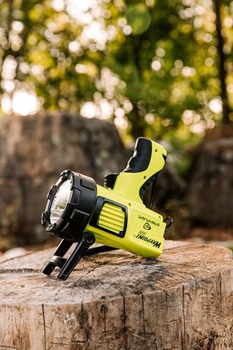 Streamlight WayPoint 1,400-Lumen Yellow Rechargeable LED Spotlight – Waterproof & Impact-Resistant