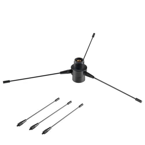 Eifagur UHF VHF Dual Band 136-174MHz 400-470MHz Mobile Base Radio Antenna Ground Plane Kit, 2m/70cm PL259 to SO239 Ground Plane Mount, Improve SWR