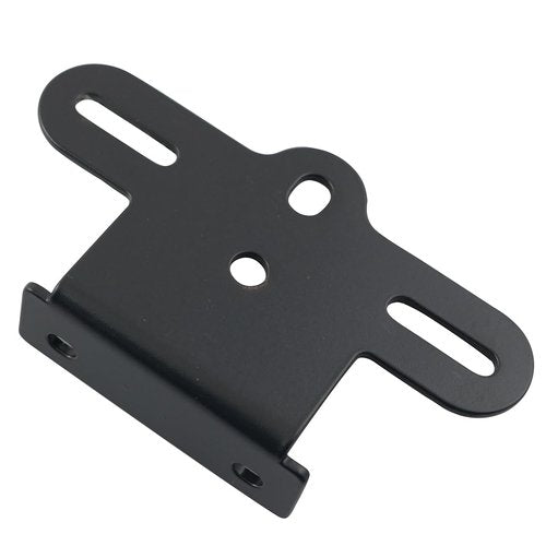 LQ Industrial Bicycle Rear Rack Reflector Fixing Clip L-Shape Mounting Plate Mountain Bike Tail Light Warning Plate Bicycle Reflector Bracket Mounting Bicycle Rear Rack Bracket Black