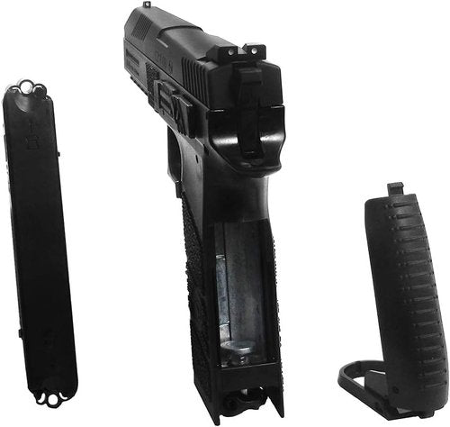 ASG CZ P-09 Blowback Air Pistol - .177 Caliber Pellet/BB Gun for Realistic Shooting Experience