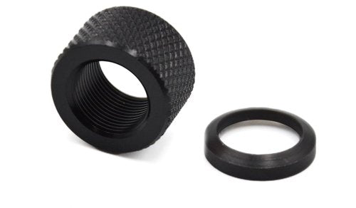DB TAC INC Aluminum Black Color Thread Protector 5/8''-24 TPI Thread 5/8''x24 TPI Thread Protector