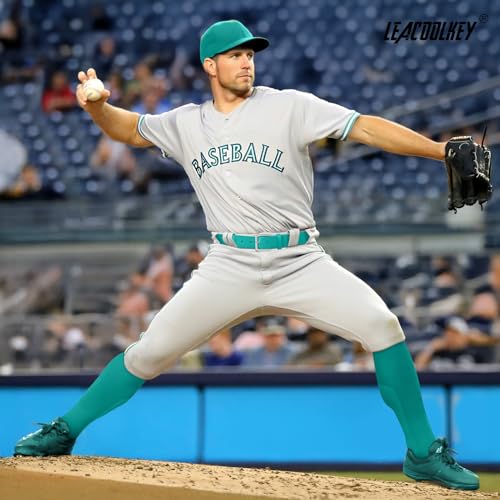 Youth Teal Baseball Belt and Socks Combo Set Breathable Softball Accessories