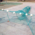 6M Collapsible Crawfish Trap Fish Net with Float & Chain - Portable Crab & Shrimp Catcher