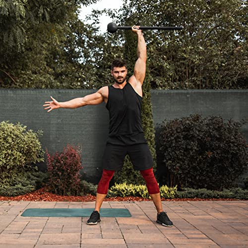 10lb Steel Macebell for Full Body Workout - Strength Training Equipment