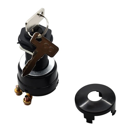 Manioiity Golf Cart Ignition Switch with Keys 12V for Club Car DS, Limo, Turf, Carryall I & II Gas Models 1996-Up, Replaces 1018263-01, 101826301, 1012505, 102515101, 430-168