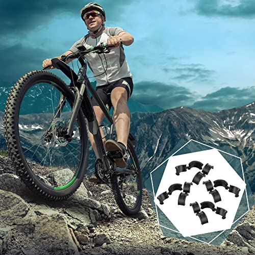 Bike Handlebar Shim Spacers 12-Pack Rubber Adapters for 22.2mm-31.8mm